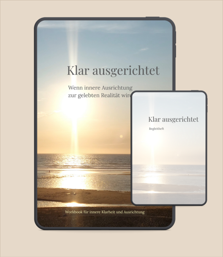 Klar ausgerichtet-Workbook für Klarheit und innere Ausrichtung-