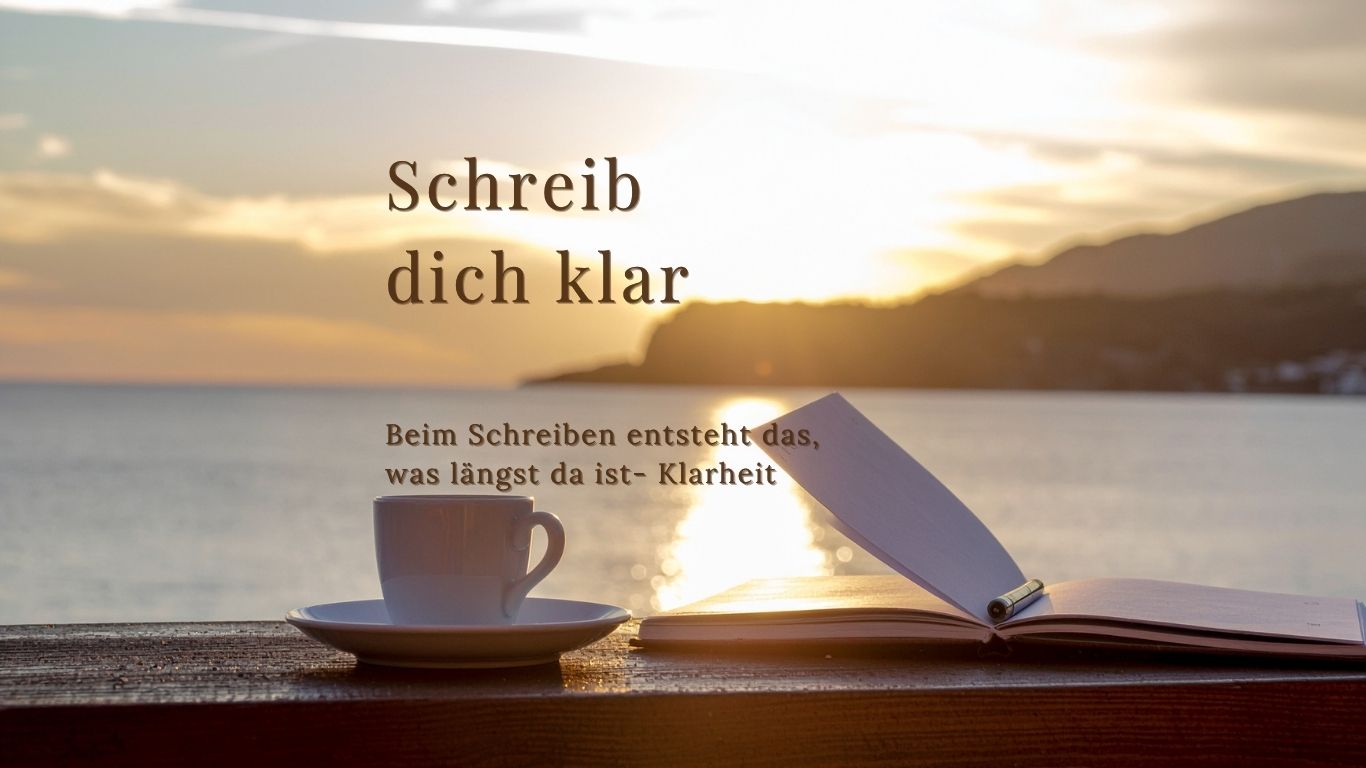 Journaling am Meer, Schreib dich klar, ordne deine Gedanken