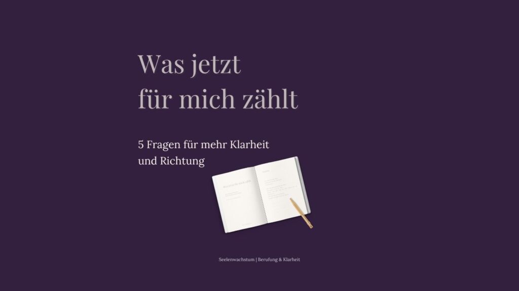 Fragen für Klarheit und Orientierung in Übergangsphasen